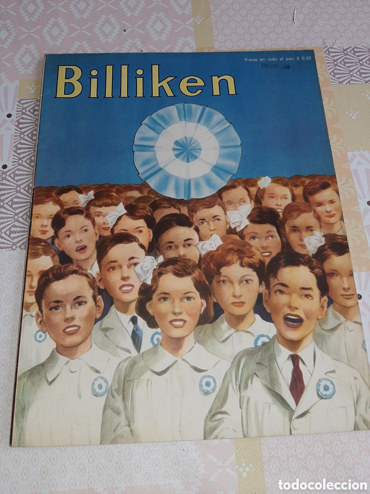 Tebeos: Billiken 1330, 14 de Mayo de 1945, con Superm&aacute;n y el separata central - Foto 1