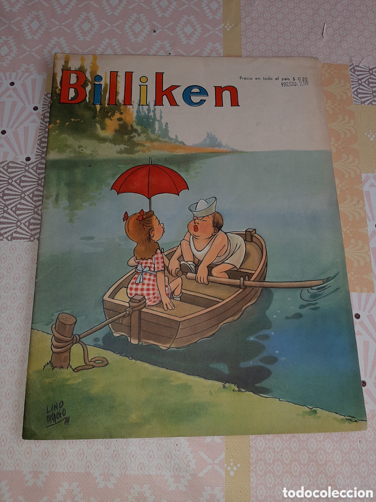 Tebeos: Billiken 1314, 22 de Enero de 1945, con Superm&aacute;n y el separata central - Foto 1