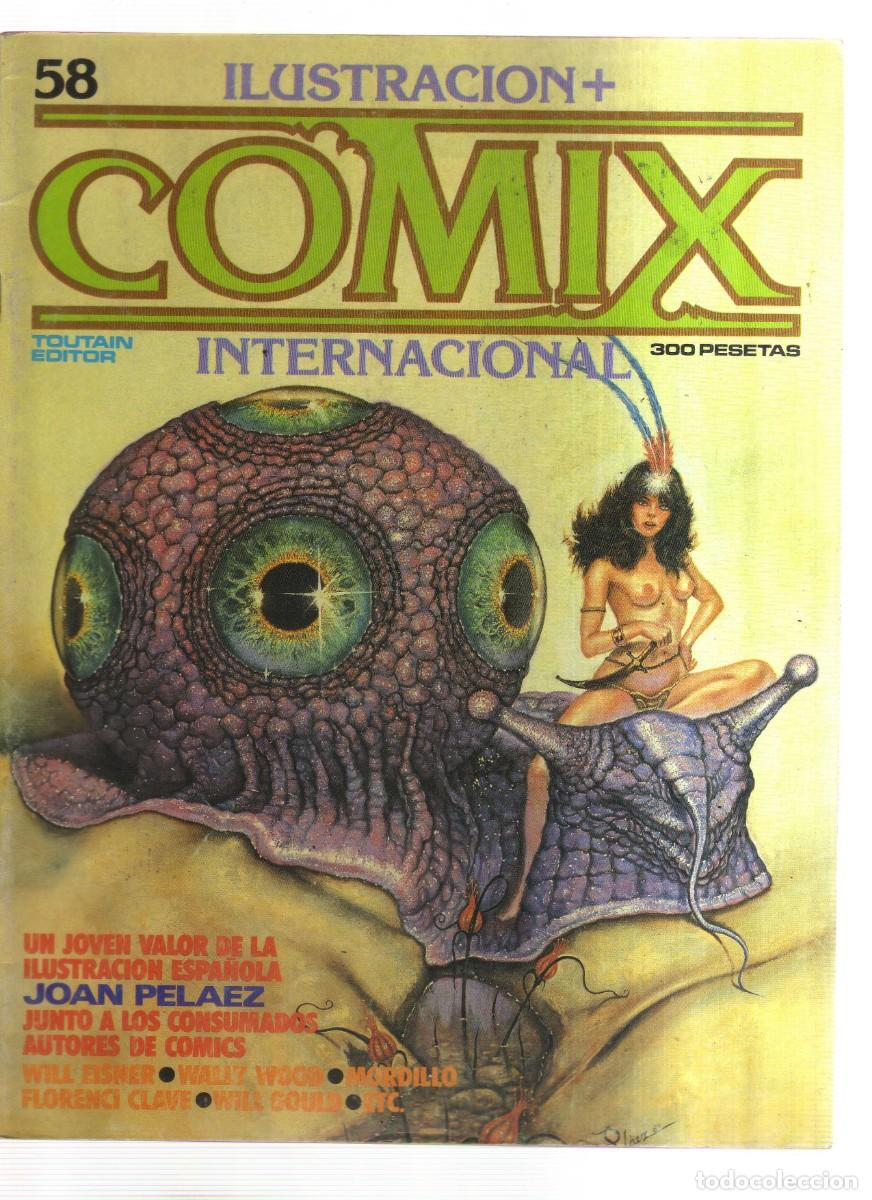 Tebeos: COMIX INTERNACIONAL ILUSTRACION N,58