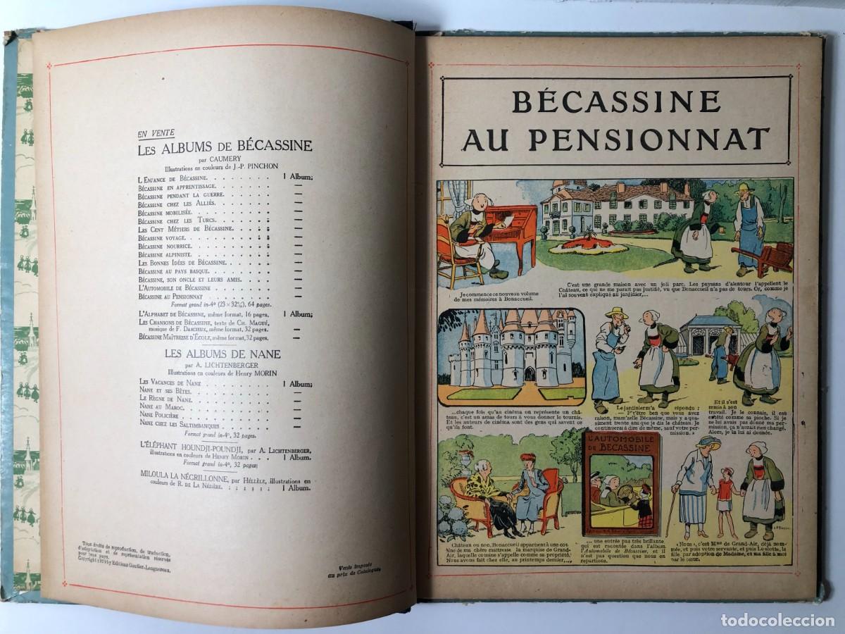 Tebeos: BECASSINE AU PENSIONNAT 1930 - Foto 6