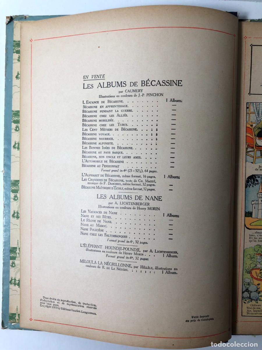 Tebeos: BECASSINE AU PENSIONNAT 1930 - Foto 7