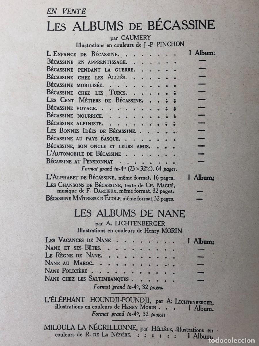 Tebeos: BECASSINE AU PENSIONNAT 1930 - Foto 9