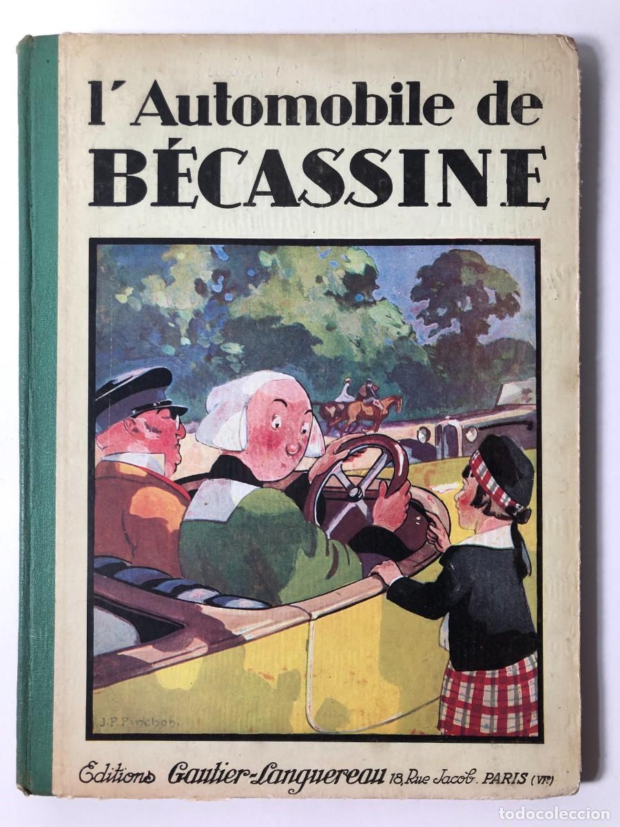 Tebeos: LAUTOMOBILE DE BECASSINE Premi&egrave;re &eacute;dition 1930 - Foto 1