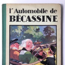 Tebeos: L'AUTOMOBILE DE BECASSINE PREMIÈRE ÉDITION 1930. Lote 380402159