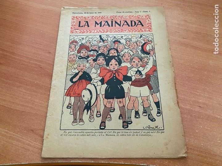 Tebeos: LA MAINADA N&ordm; 1. 10 JUNY 1921 EN CATALAN (COB196) - Foto 1