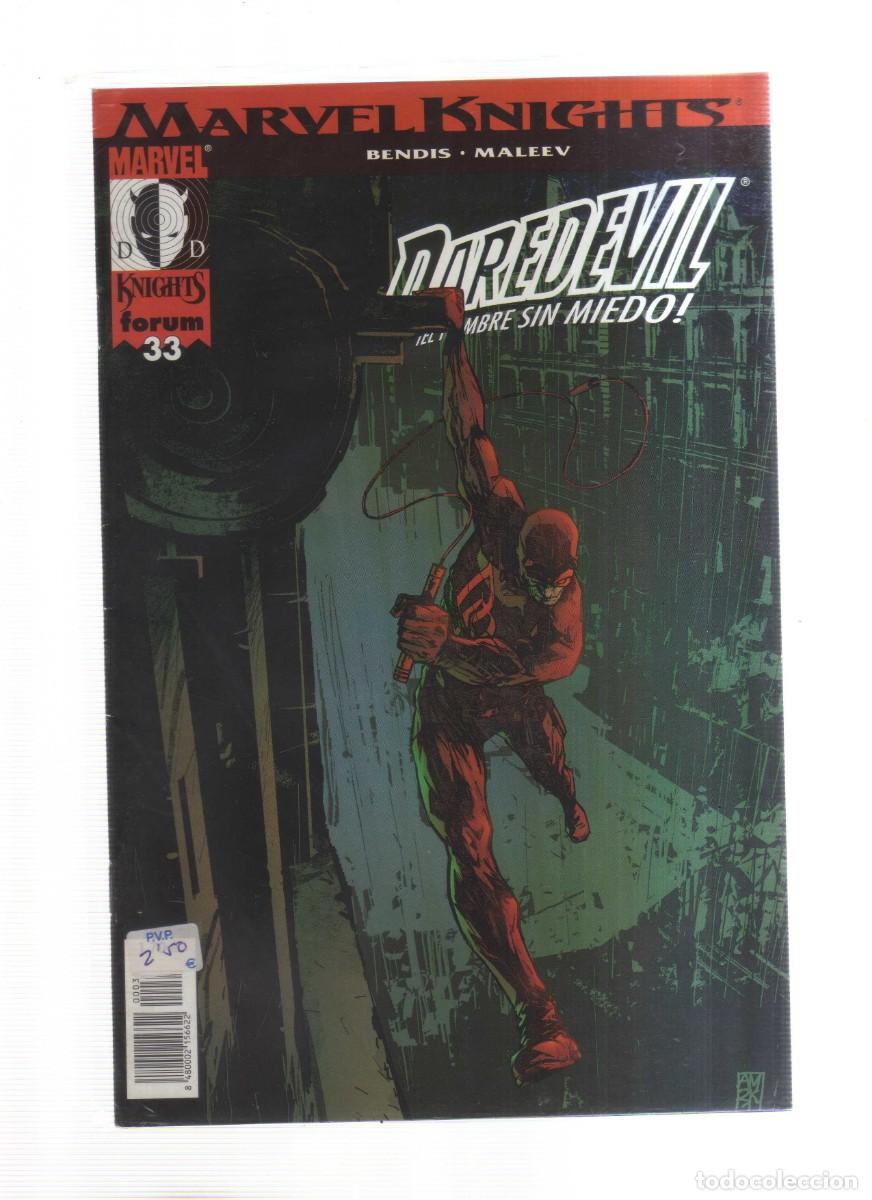 Tebeos: DAREDEVIL EL HOMBRE SIN MIEDO MARVEL KNICHTS N,33 - Foto 1