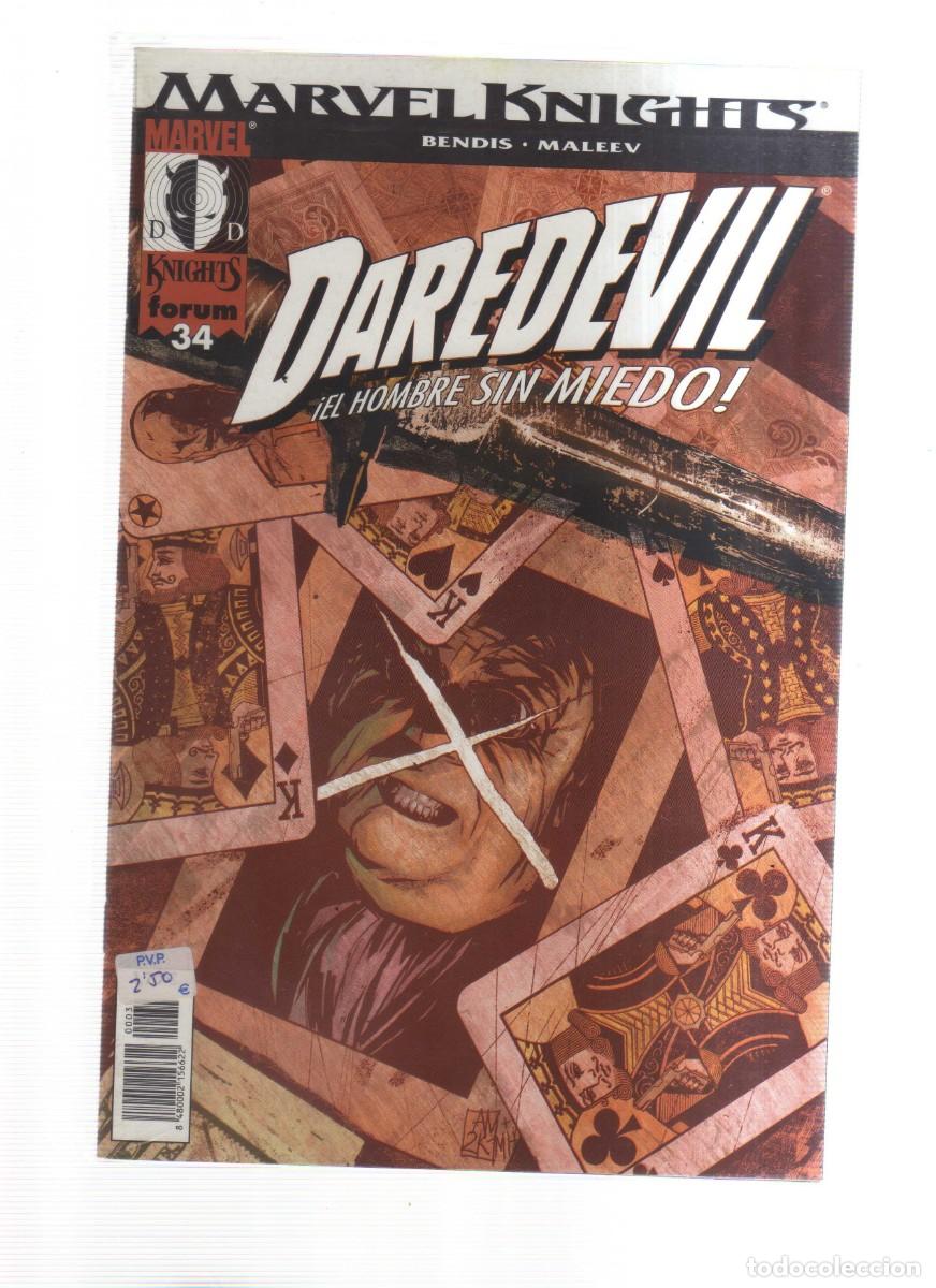 Tebeos: DAREDEVIL EL HOMBRE SIN MIEDO MARVEL KNICHTS N,34 - Foto 1