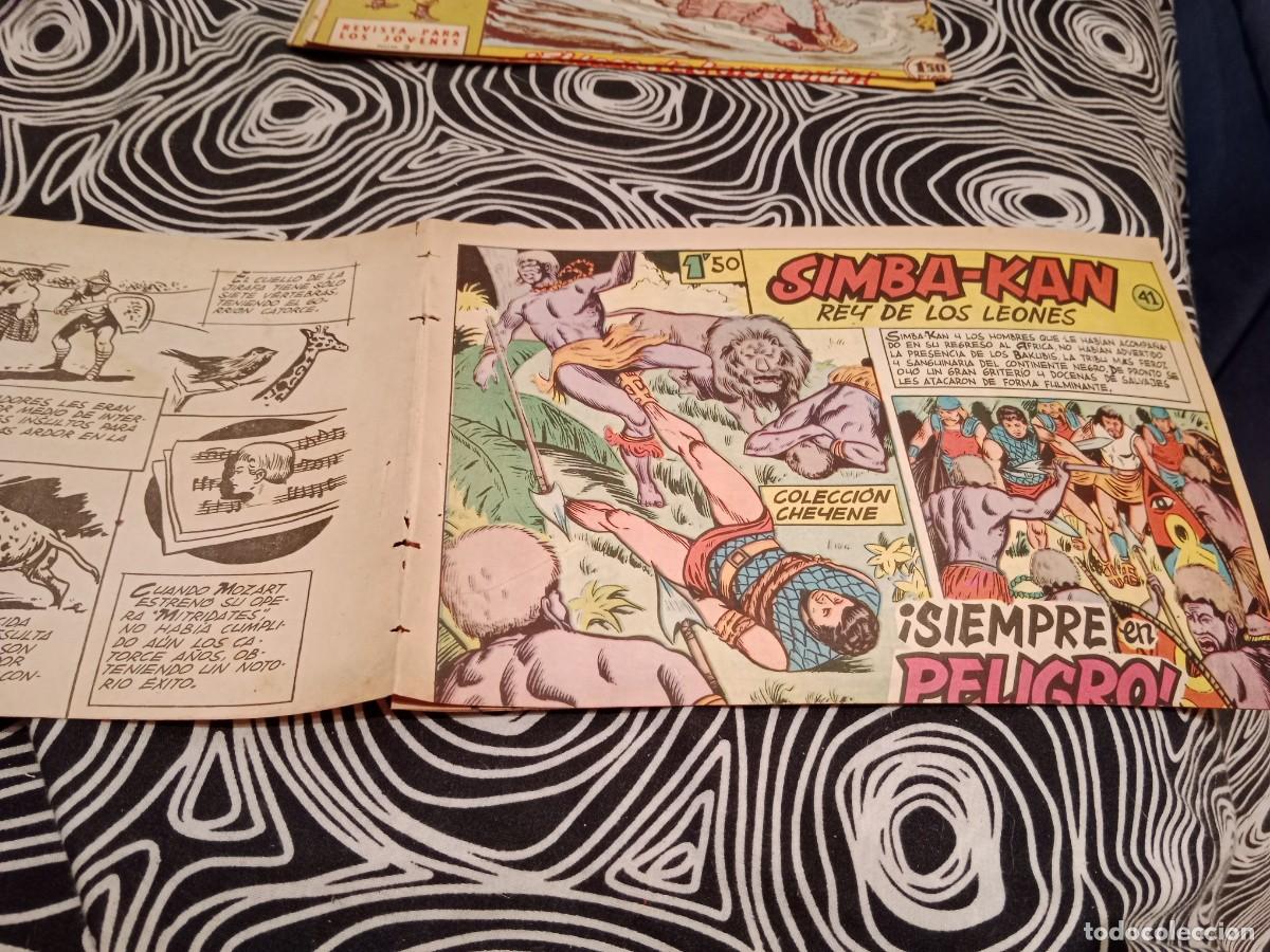 Tebeos: SIMBA-KAN REY DE LOS LEONES N&ordm;41 SIEMPRE EN PELIGRO - Foto 1