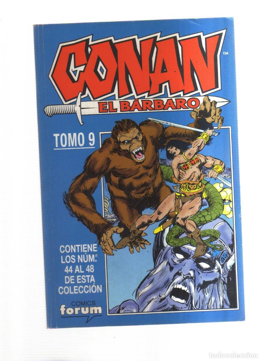 Tebeos: CONAN EL BARBARO TOMO 49CONTIENE LOS NUMEROS, DEL 44 AL 48 - Foto 1