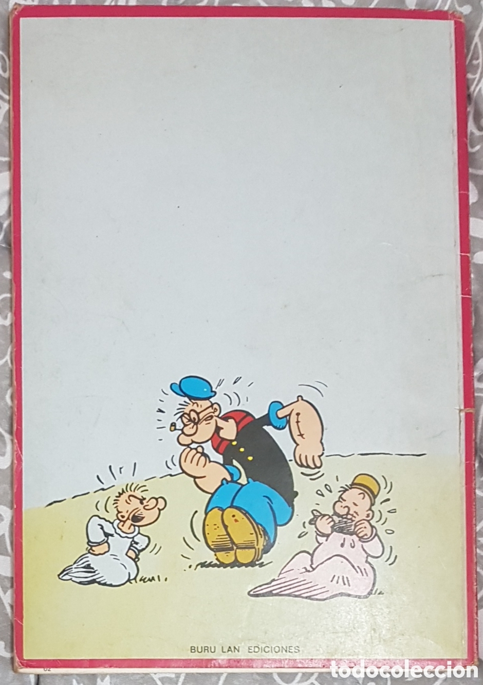 Tebeos: TEBEO POPEYE - EL ALEGRE CLUB DE LOS HINCHAS - Foto 2