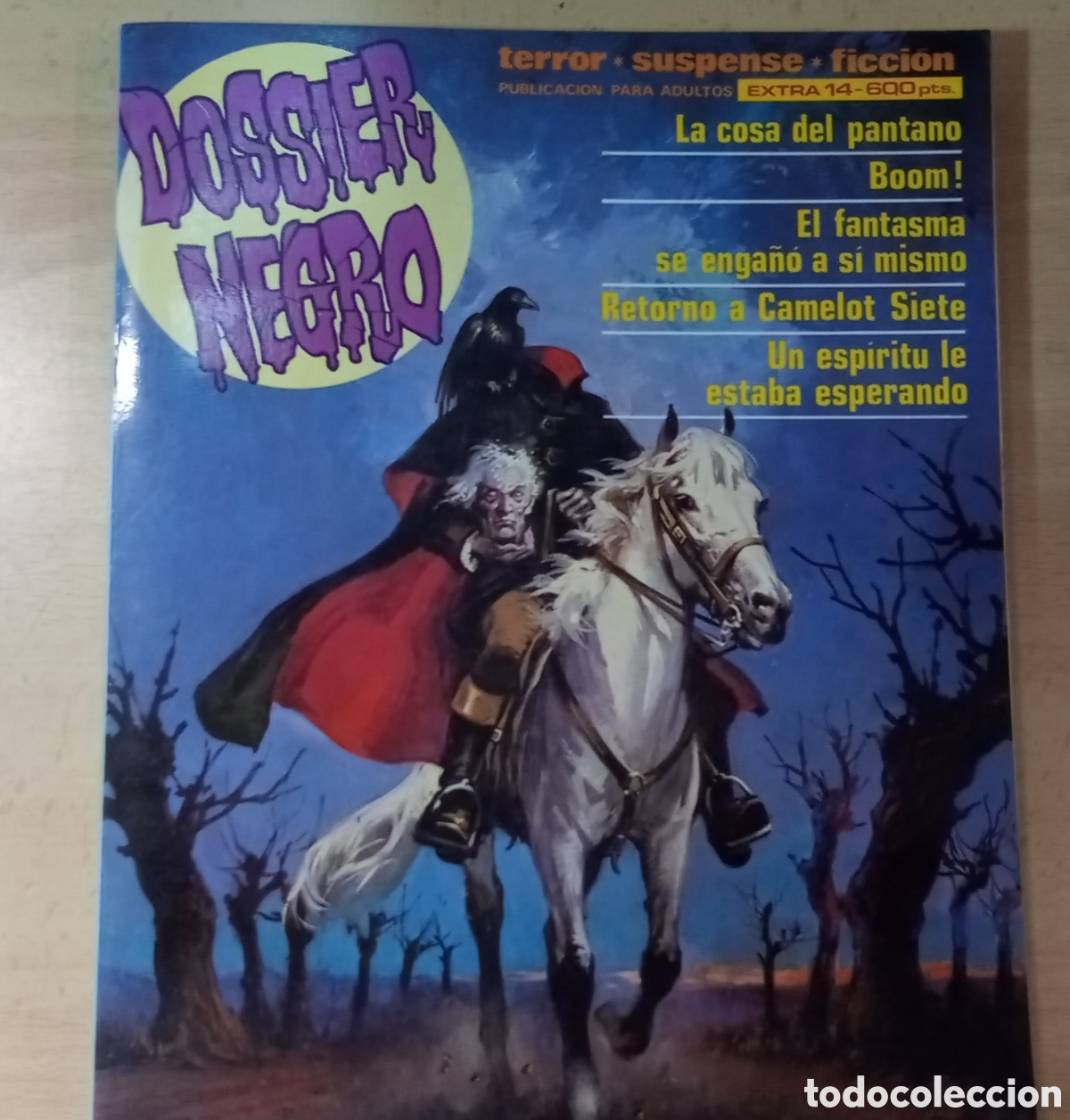Tebeos: Dossier negro.terror,suspense,ficcion.Ediciones Zinco.1970.