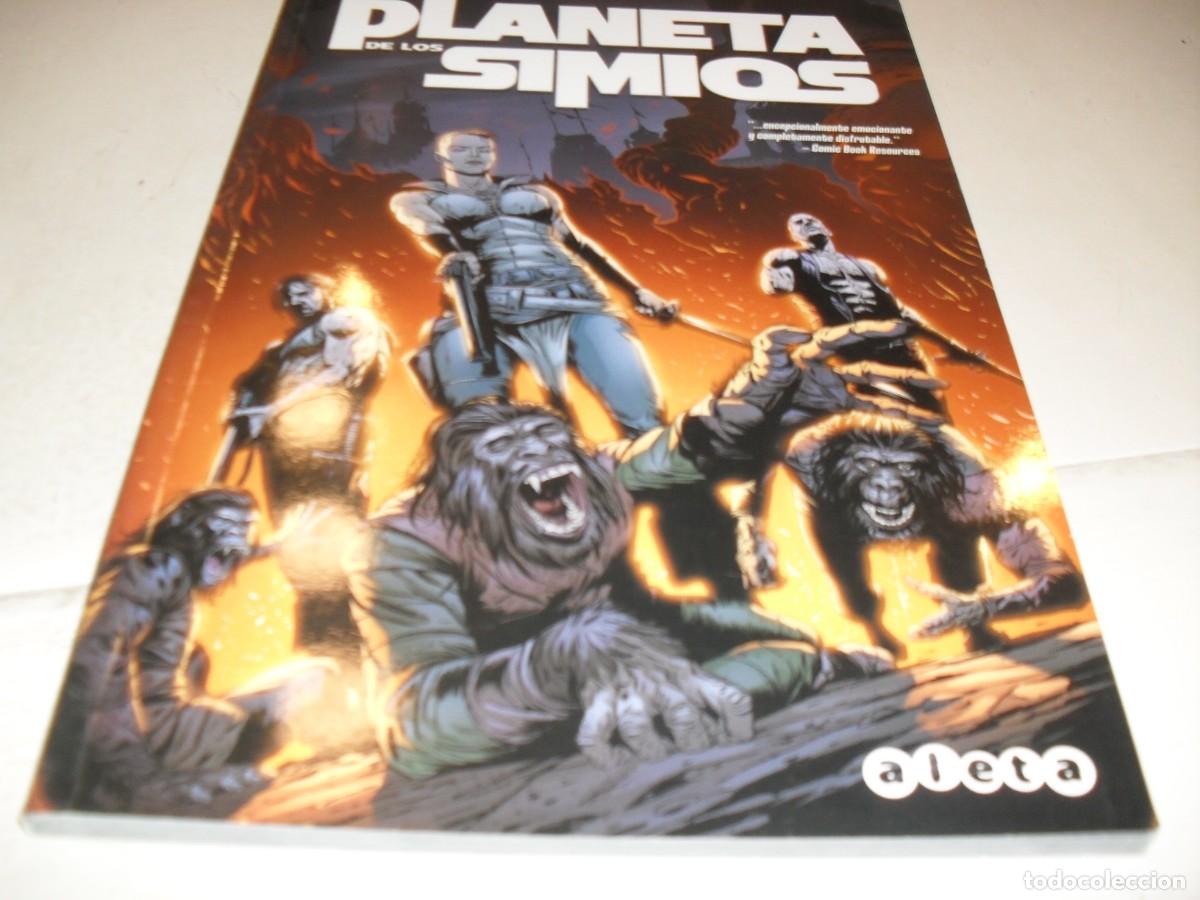 Tebeos: EL PLANETA DE LOS SIMIOS N&ordm;5,(DE 5).ALETA,2015,EDICION DE LUJO,IMPECABLE. - Foto 1