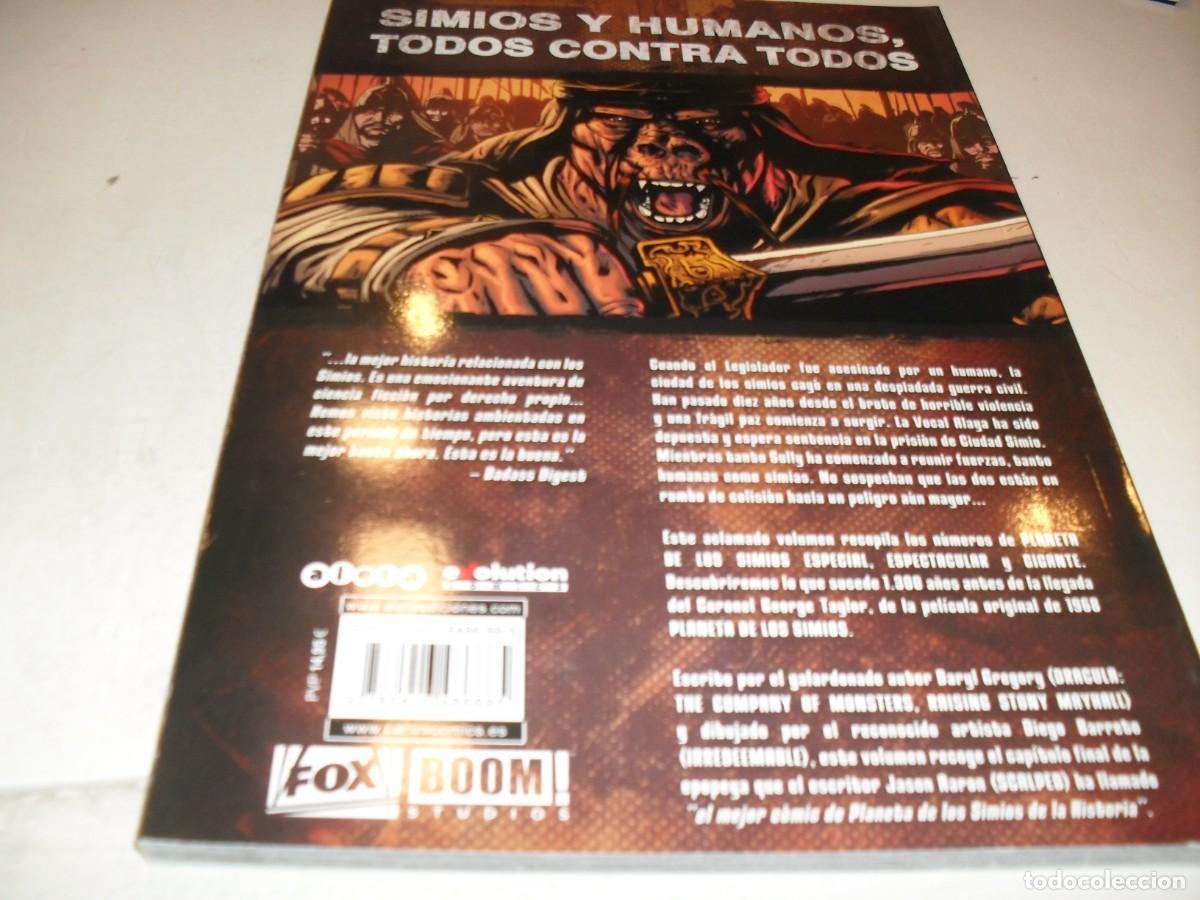 Tebeos: EL PLANETA DE LOS SIMIOS N&ordm;5,(DE 5).ALETA,2015,EDICION DE LUJO,IMPECABLE. - Foto 2