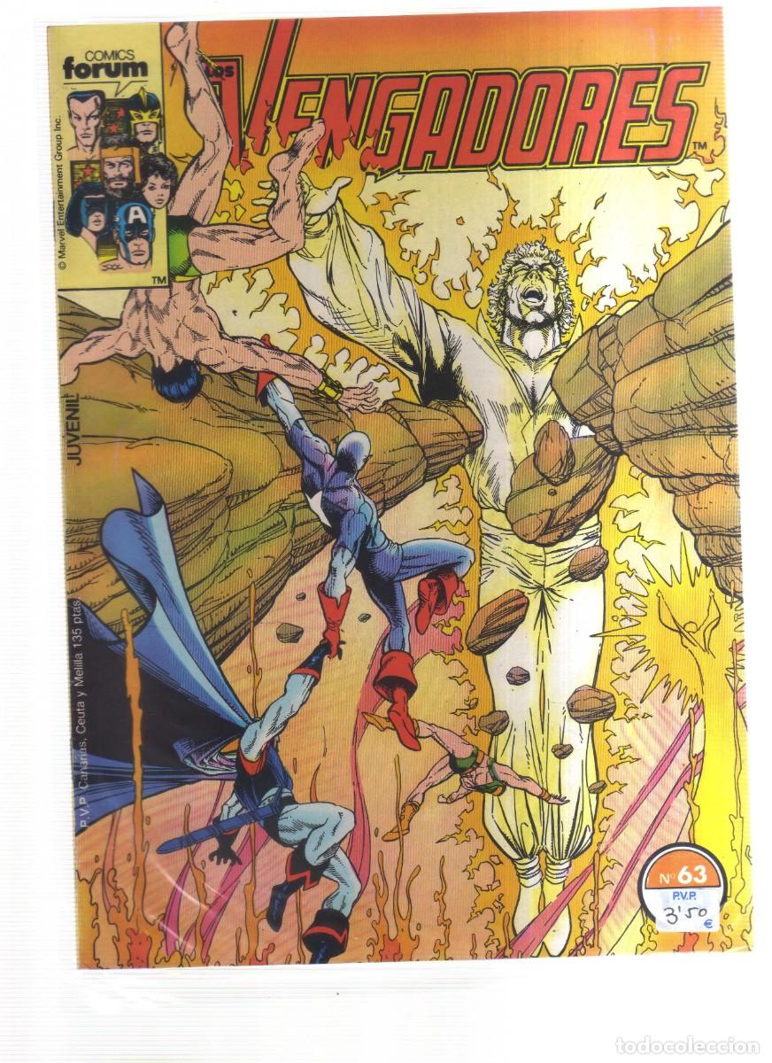 Tebeos: LOS VENGADORES N,63 FORUM - Foto 1