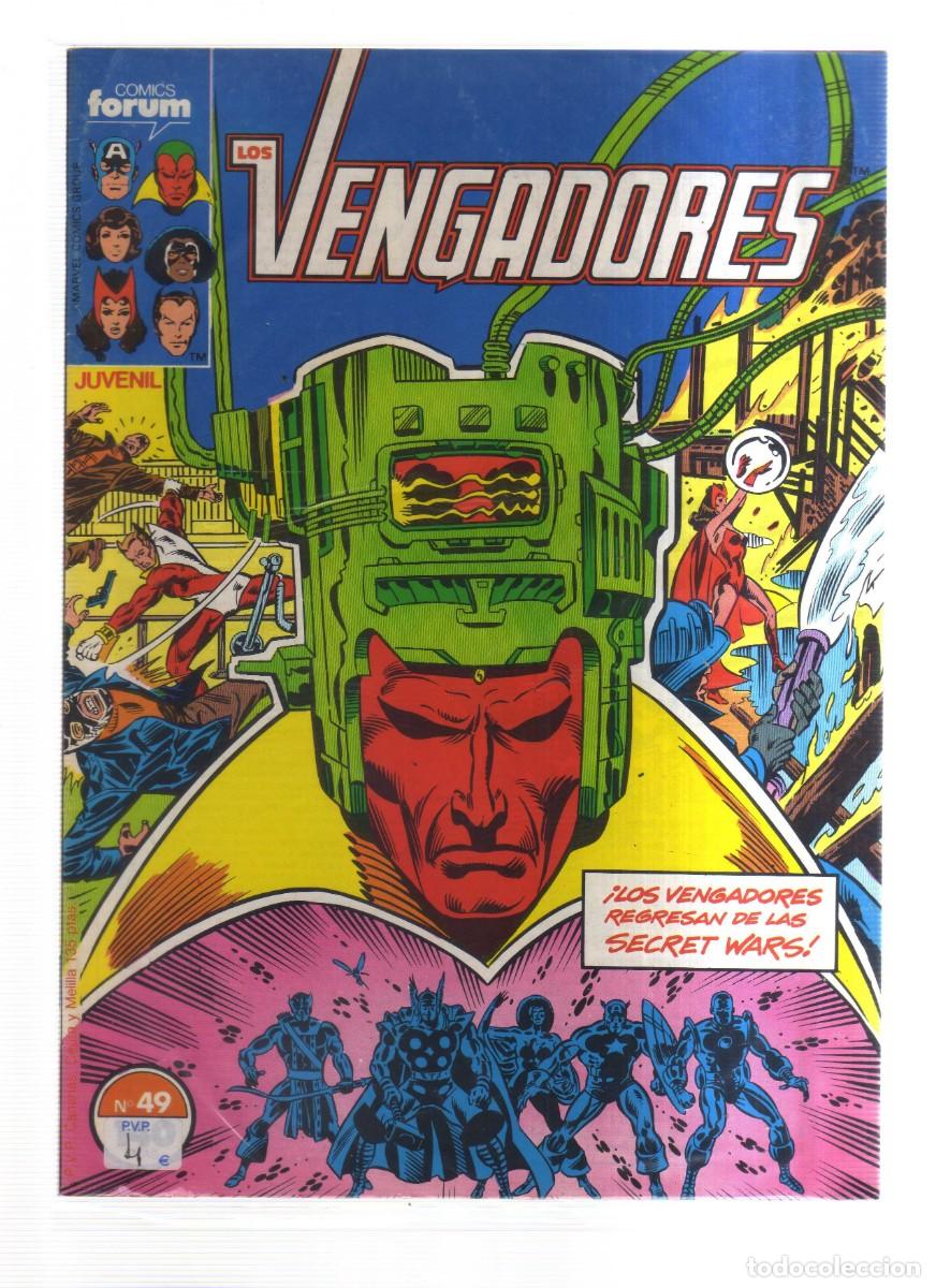 Tebeos: LOS VENGADORES N,49 FORUM - Foto 1