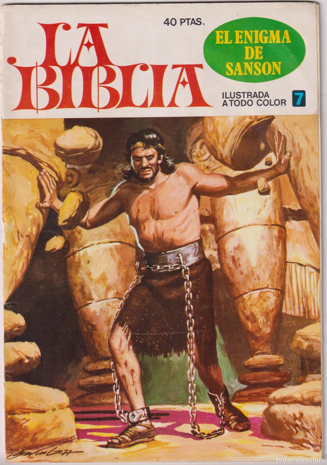 Tebeos: La Biblia n&ordm; 7. Bruguera 1978 - Foto 1