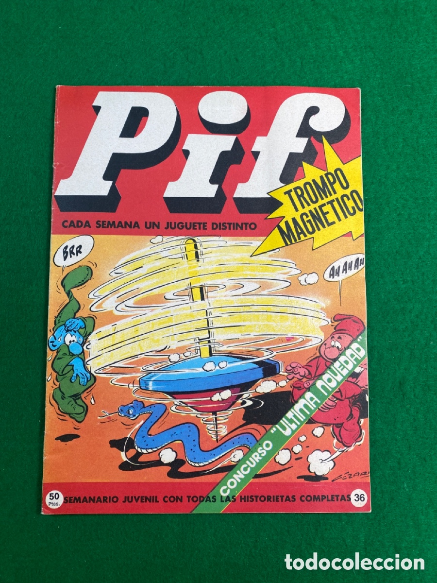 Tebeos: Pif n&ordm; 36. +-----------------------+ - Foto 1