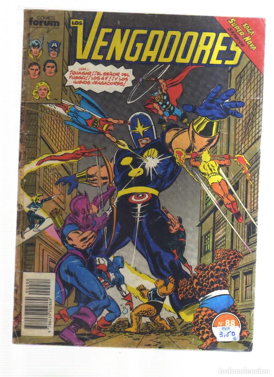 Tebeos: LOS VENGADORES N,88 FORUM - Foto 1