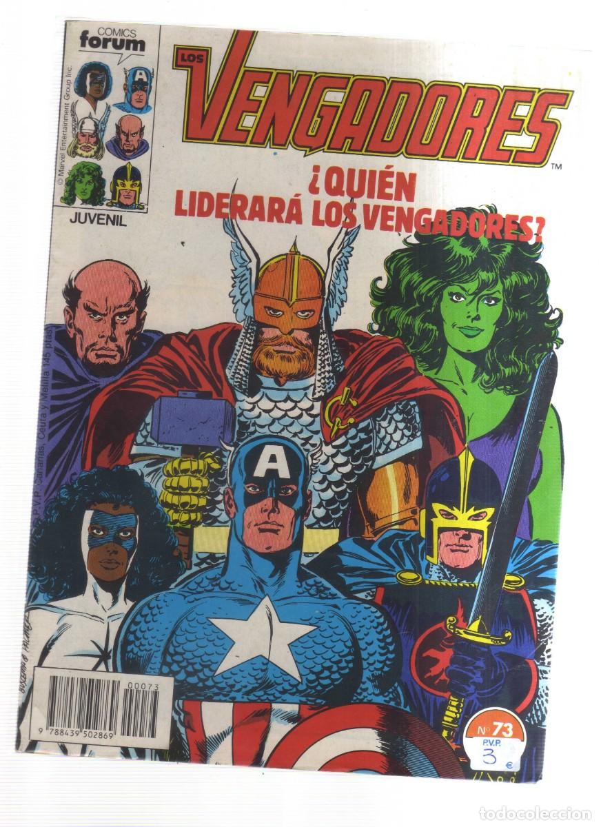 Tebeos: LOS VENGADORES N,73 FORUM - Foto 1