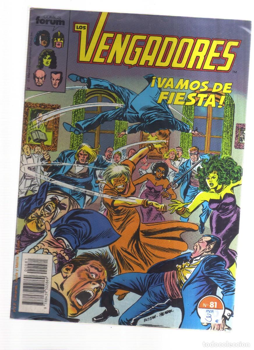 Tebeos: LOS VENGADORES N,81 FORUM - Foto 1