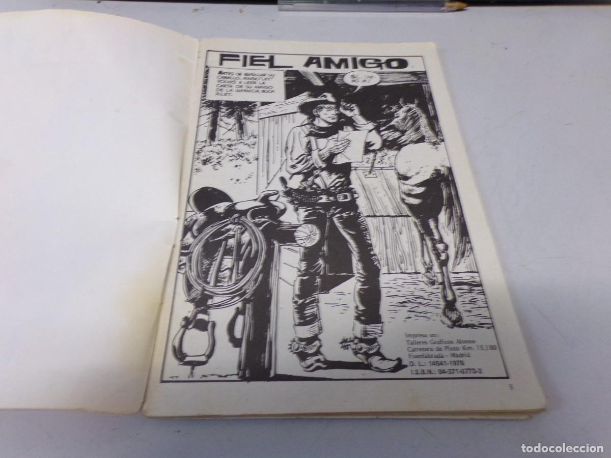 Tebeos: COMIC,TEBEO RINGO LEY N&ordm; 6,FIEL AMIGO-EDICIONES ALONSO - Foto 2