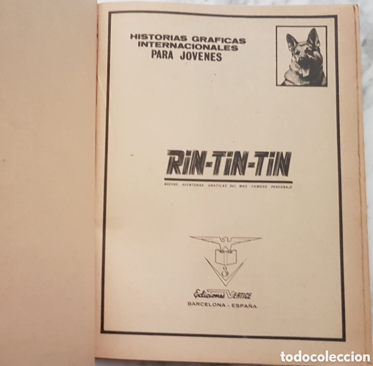 Tebeos: RIN TIN TIN RIN-TIN-TIN NUMERO 25 . EDICIONES VERTICE - Foto 3