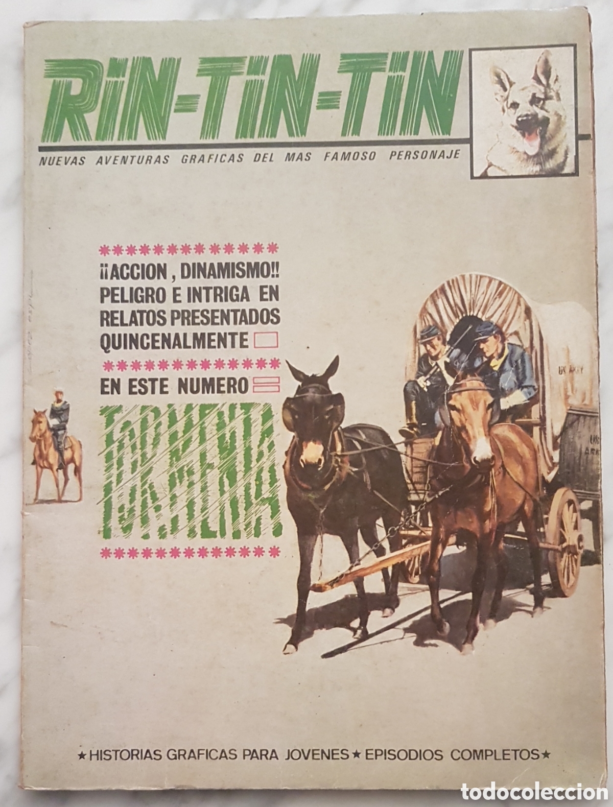 Tebeos: RIN TIN TIN RIN-TIN-TIN NUMERO 25 . EDICIONES VERTICE - Foto 1