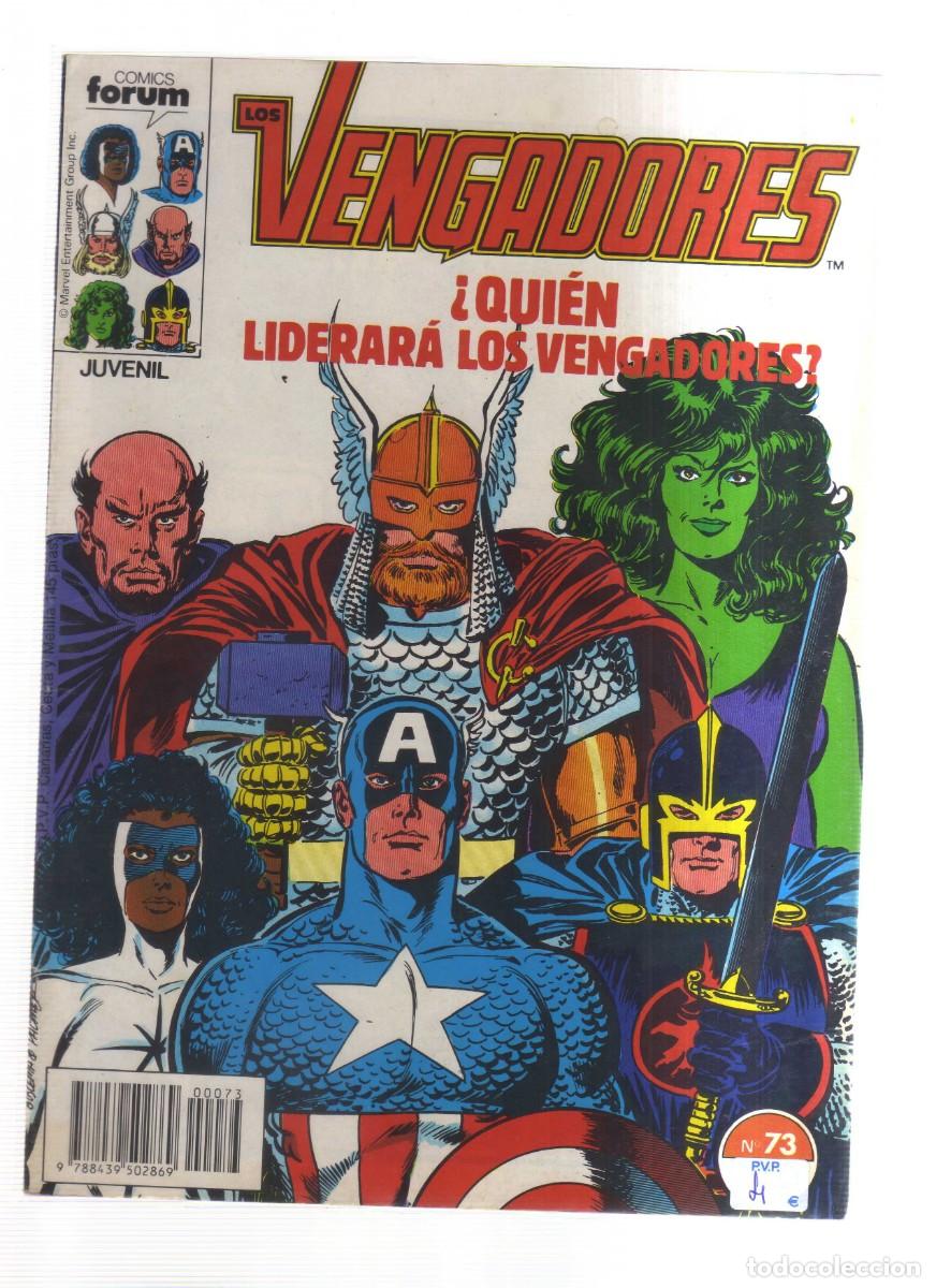 Tebeos: LOS VENGADORES N,73 FORUM - Foto 1