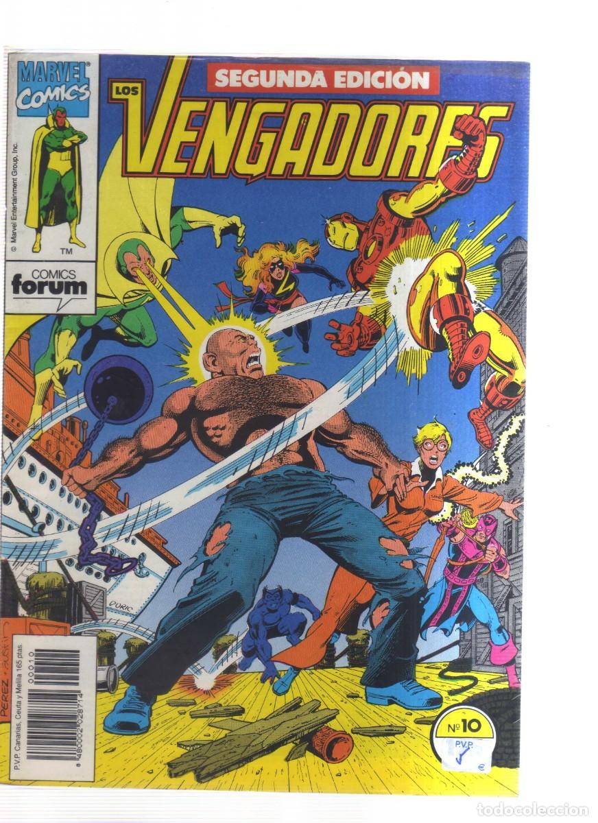 Tebeos: LOS VENGADORES N,10 FORUM SEGUNDA EDICION - Foto 1