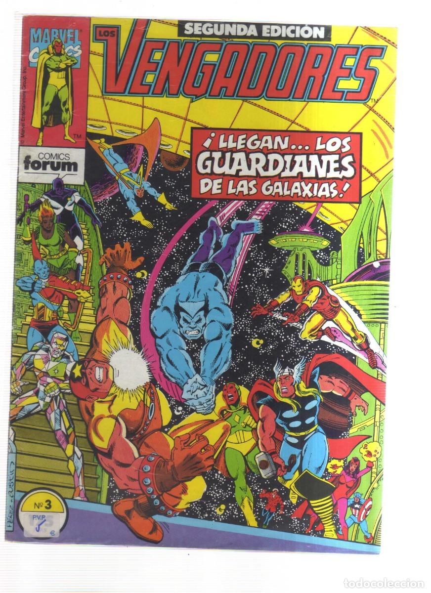 Tebeos: LOS VENGADORES N,3 FORUM SEGUNDA EDICION - Foto 1