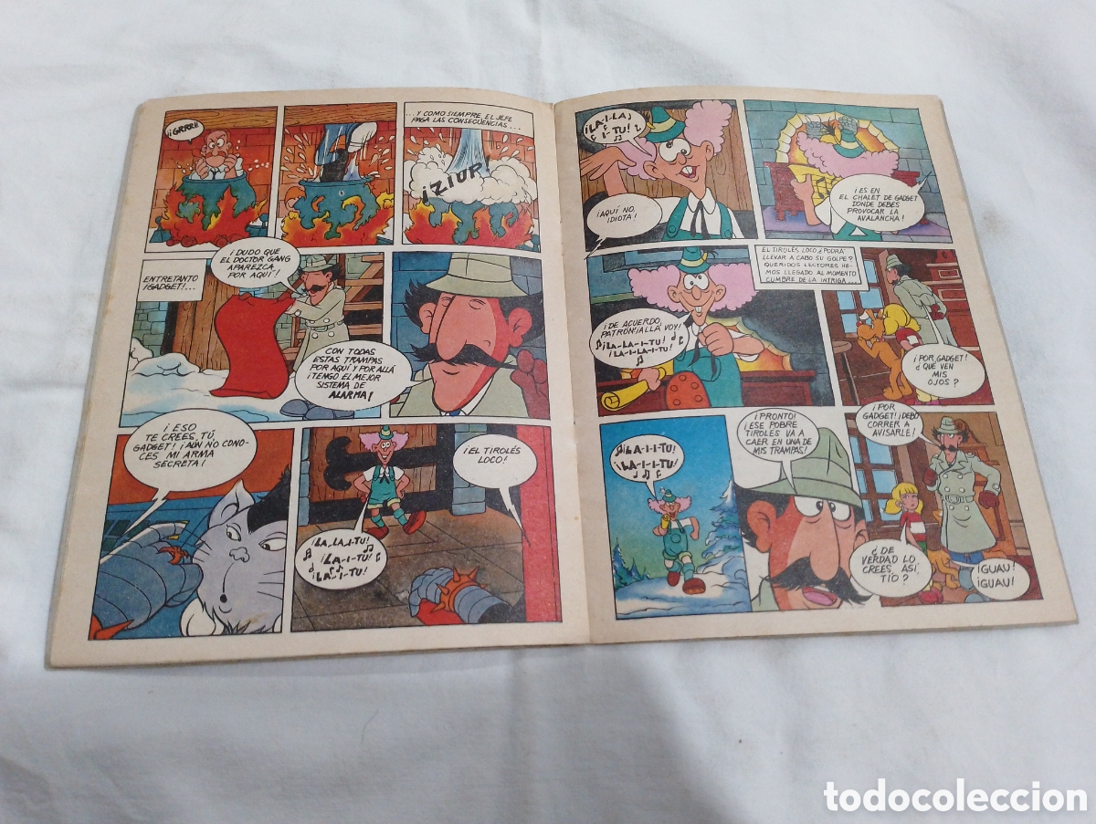 Tebeos: Inspector gadget 1 deportes de invierno - Foto 2