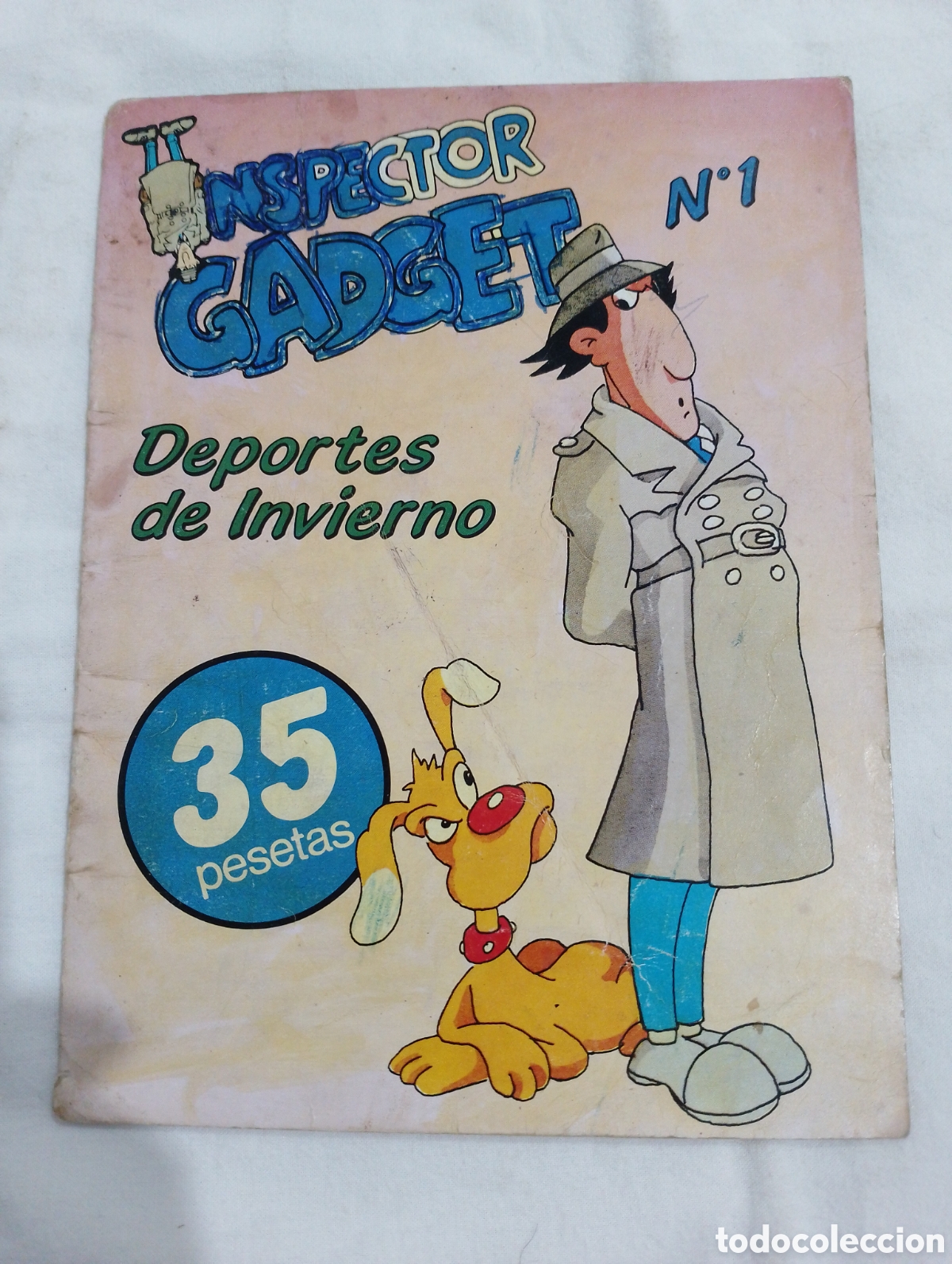 Tebeos: Inspector gadget 1 deportes de invierno - Foto 1