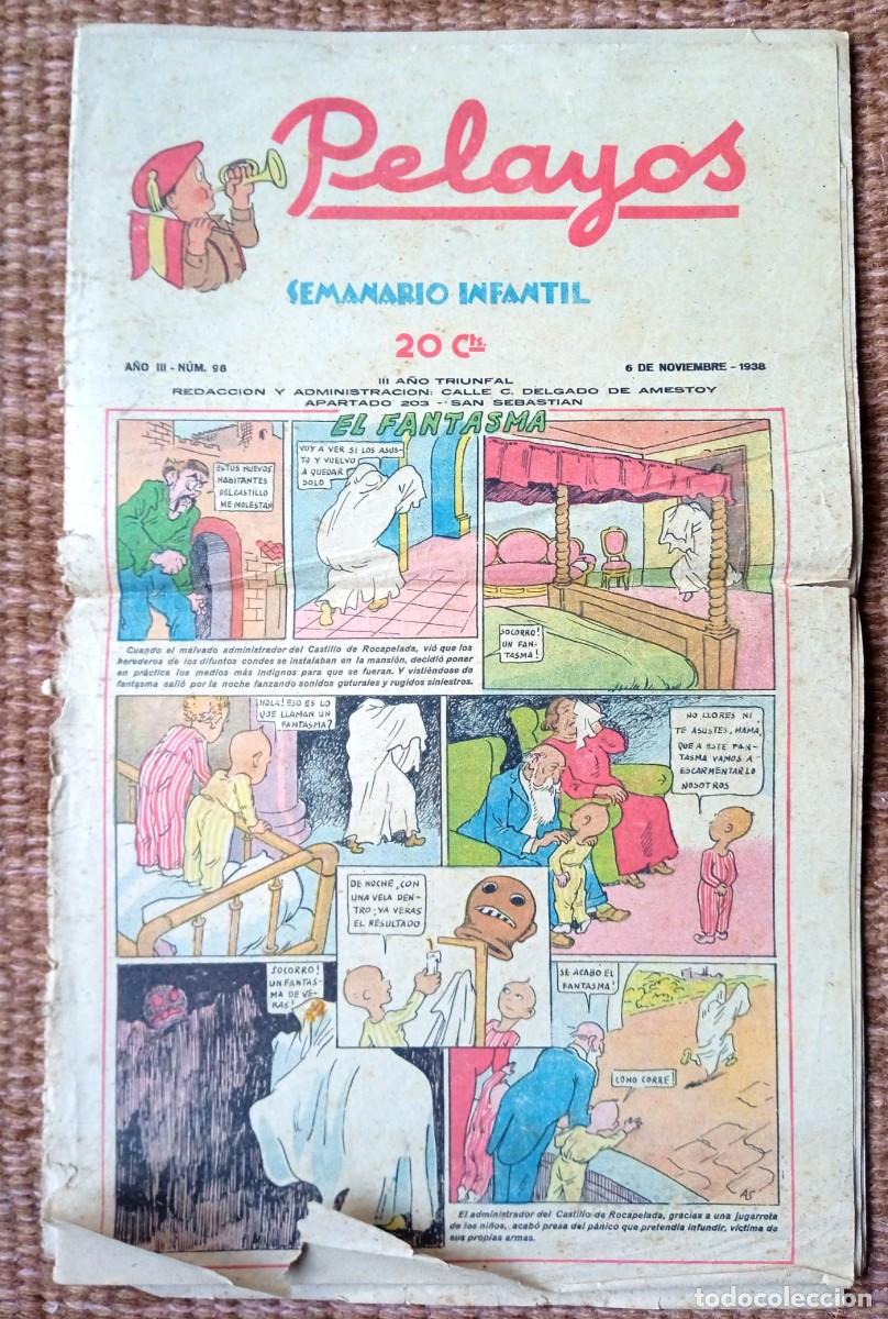 Tebeos: pelayos n&ordm; 98 - 1938 - Foto 1