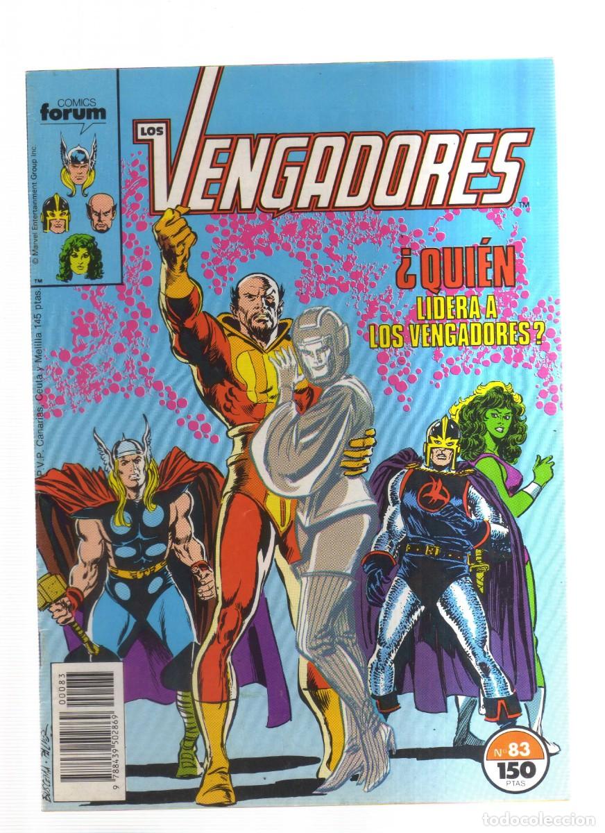Tebeos: LOS VENGADORES N,83 FORUM - Foto 1