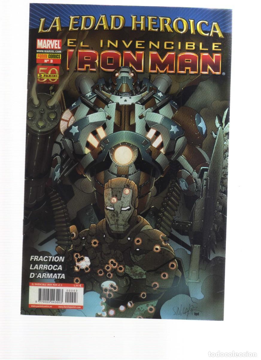 Tebeos: IRON MAN EL INVENCIBLE LA EDAD HEROICA N,3 - Foto 1