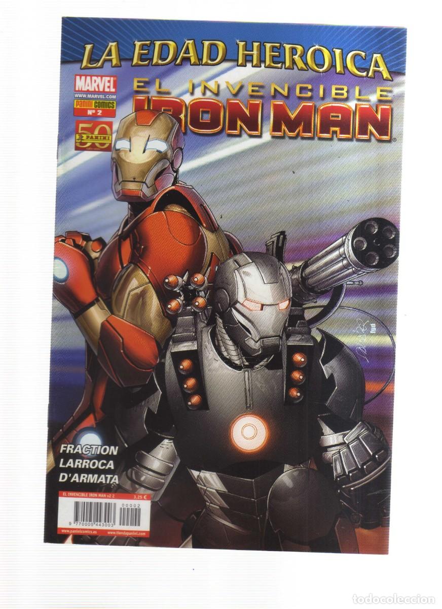 BDs: IRON MAN EL INVENCIBLE LA EDAD HEROICA N,2