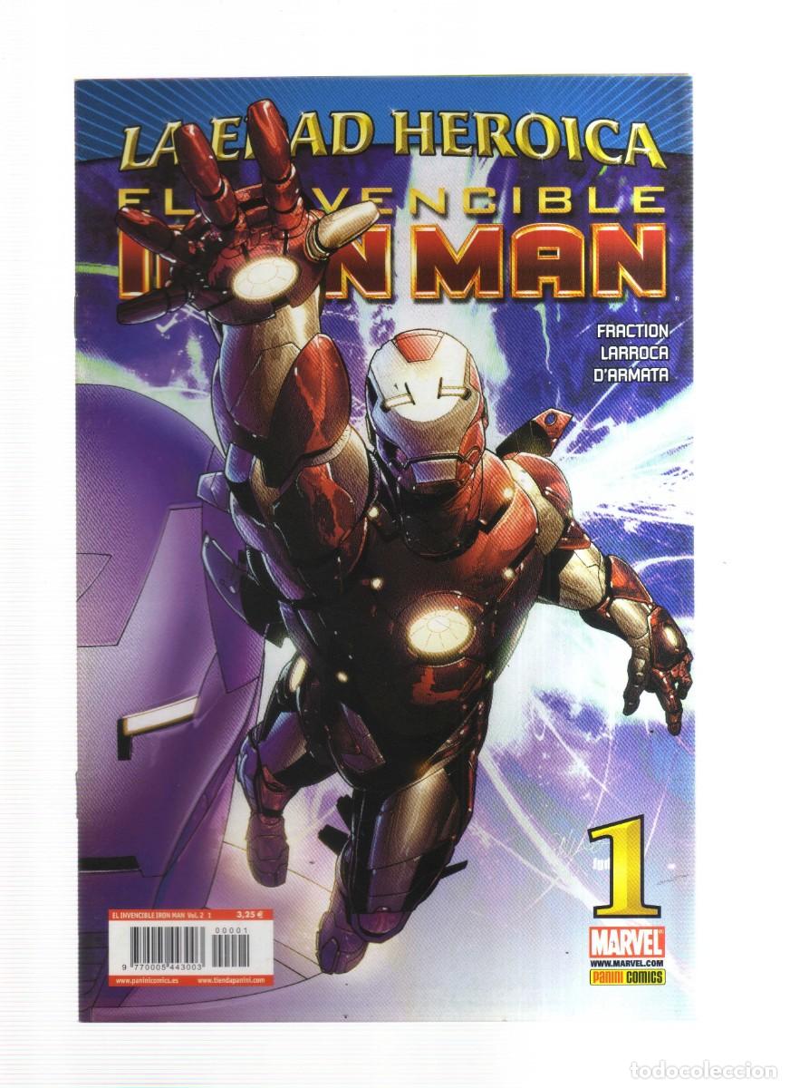 Tebeos: IRON MAN EL INVENCIBLE LA EDAD HEROICA N,1 - Foto 1