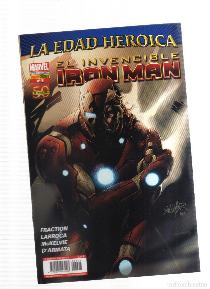 Tebeos: IRON MAN EL INVENCIBLE LA EDAD HEROICA N,8 - Foto 1