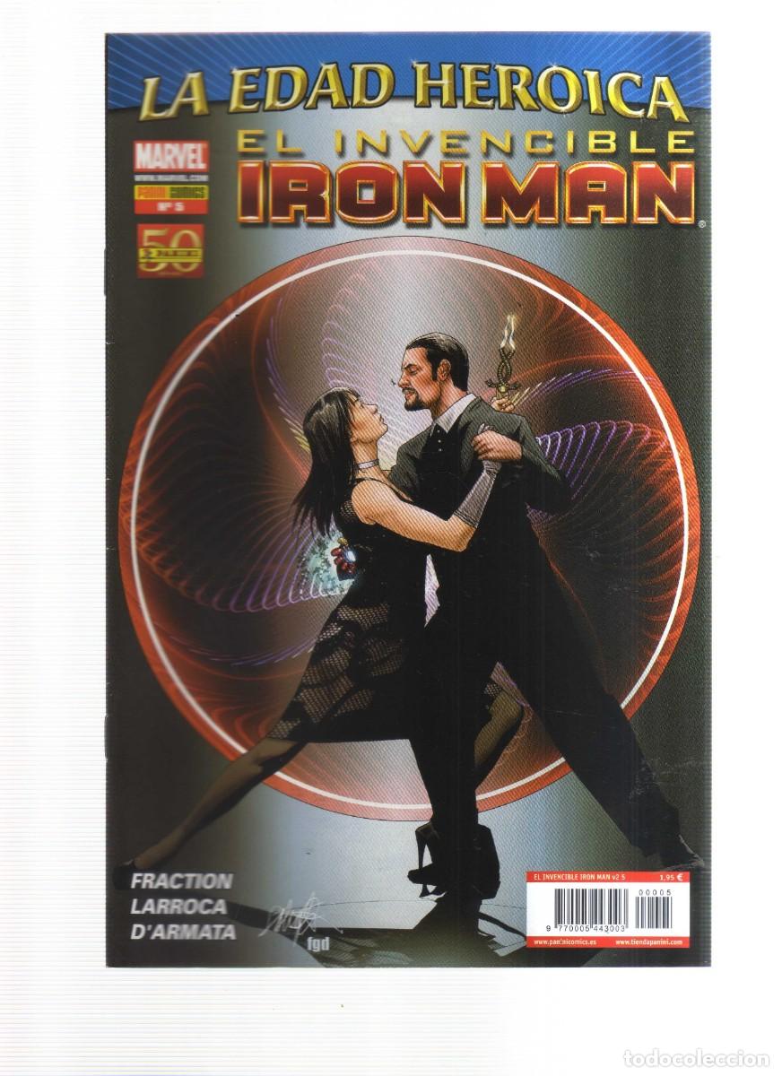 Tebeos: IRON MAN EL INVENCIBLE LA EDAD HEROICA N,5 - Foto 1