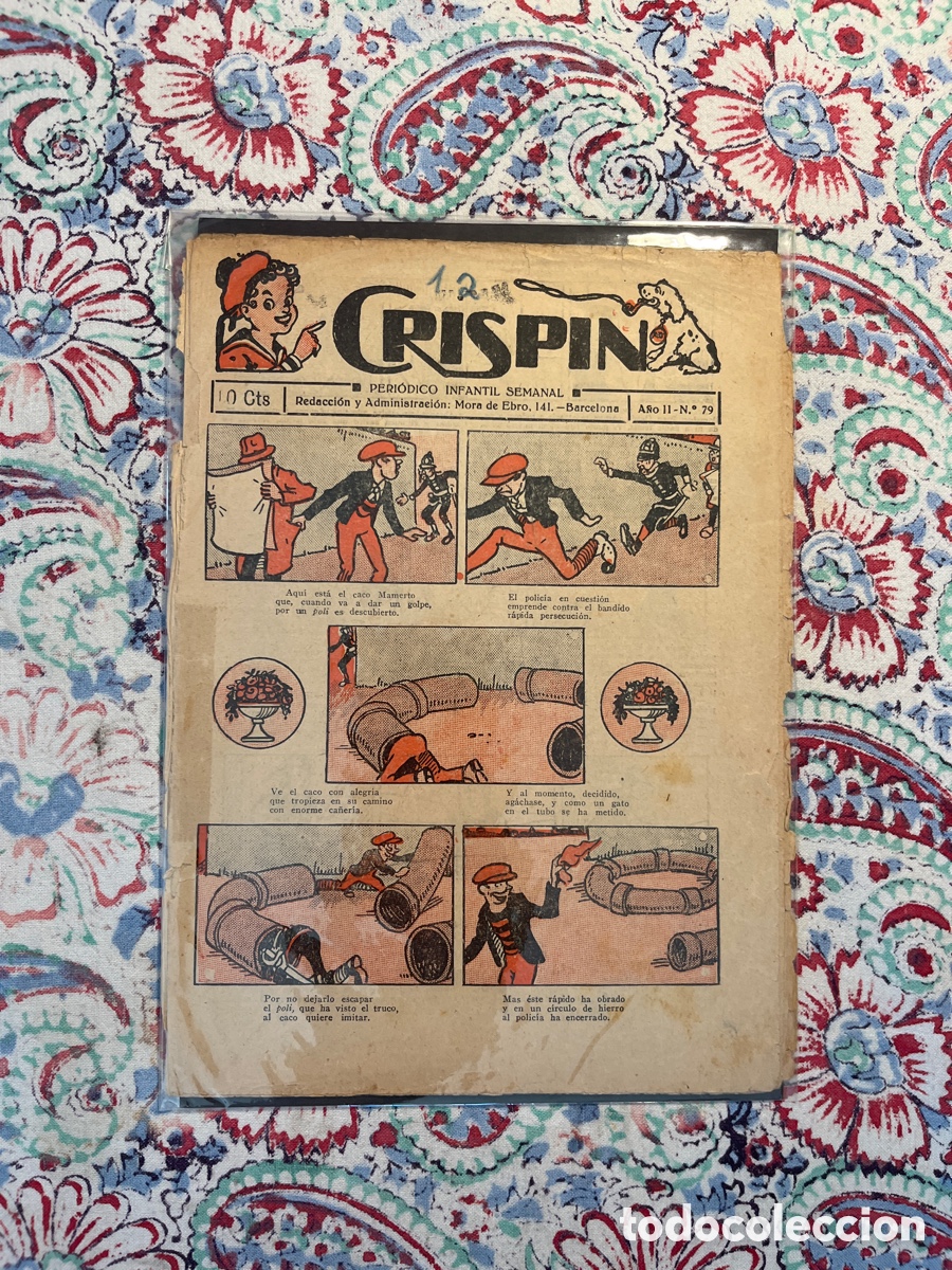Tebeos: CRISP&Iacute;N, N&Uacute;MERO 79, (EDITORIAL GATO NEGRO) - Foto 1