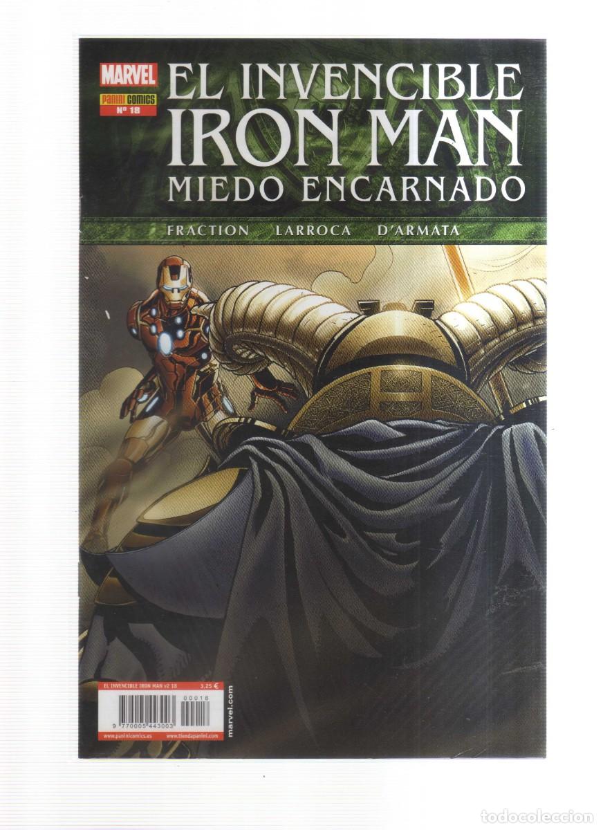 Tebeos: IRON MAN EL INVENCIBLE N,18 MIEDO ENCARNADO - Foto 1
