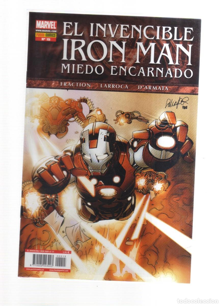 Tebeos: IRON MAN EL INVENCIBLE N,15 MIEDO ENCARNADO - Foto 1