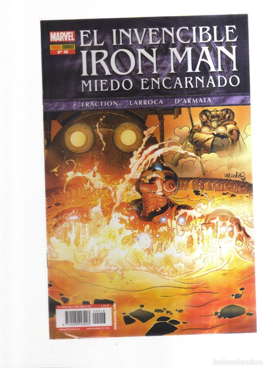 Tebeos: IRON MAN EL INVENCIBLE N,16 MIEDO ENCARNADO - Foto 1