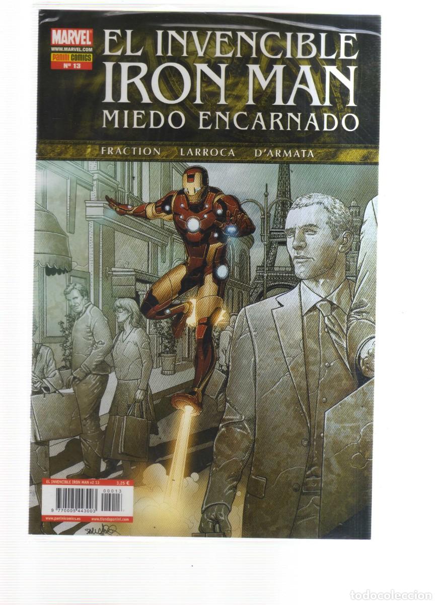 Tebeos: IRON MAN EL INVENCIBLE N,13 MIEDO ENCARNADO - Foto 1