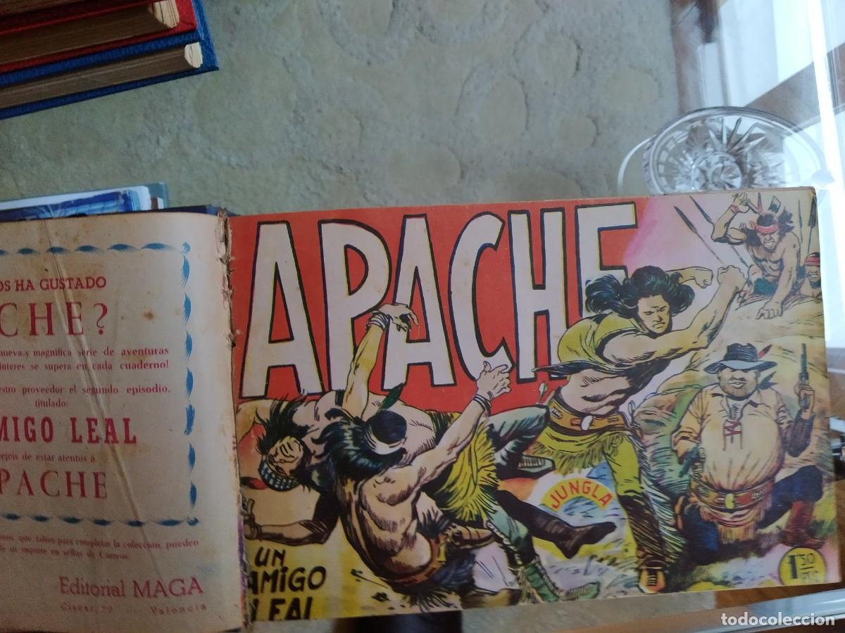 Tebeos: Apache (Tomo encuadernado con los n&uacute;meros 1 al 56 -Completa-) - Foto 3