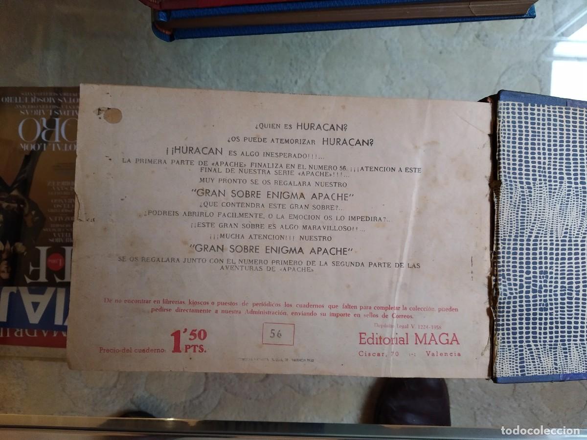 Tebeos: Apache (Tomo encuadernado con los n&uacute;meros 1 al 56 -Completa-) - Foto 4