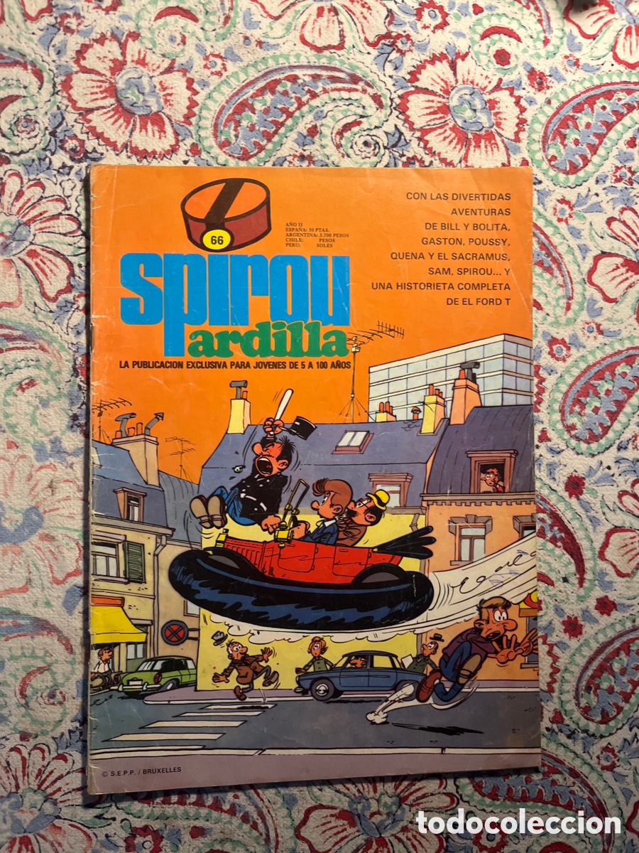 Tebeos: SPIROU ARDILLA, N&Uacute;MERO 66, (EDITORIAL MUNDIS) - Foto 1