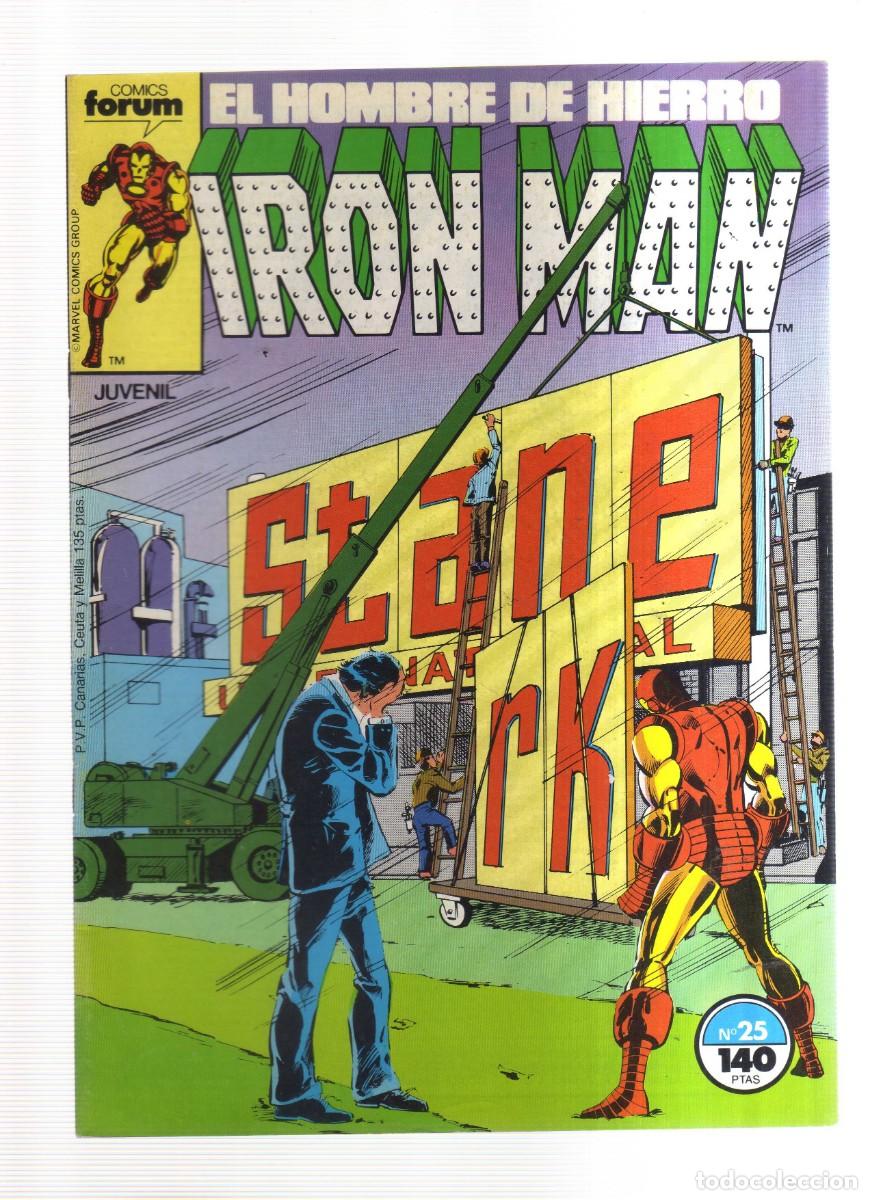 Tebeos: IRON MAN EL HOMBRE DE HIERRO N,25 - Foto 1