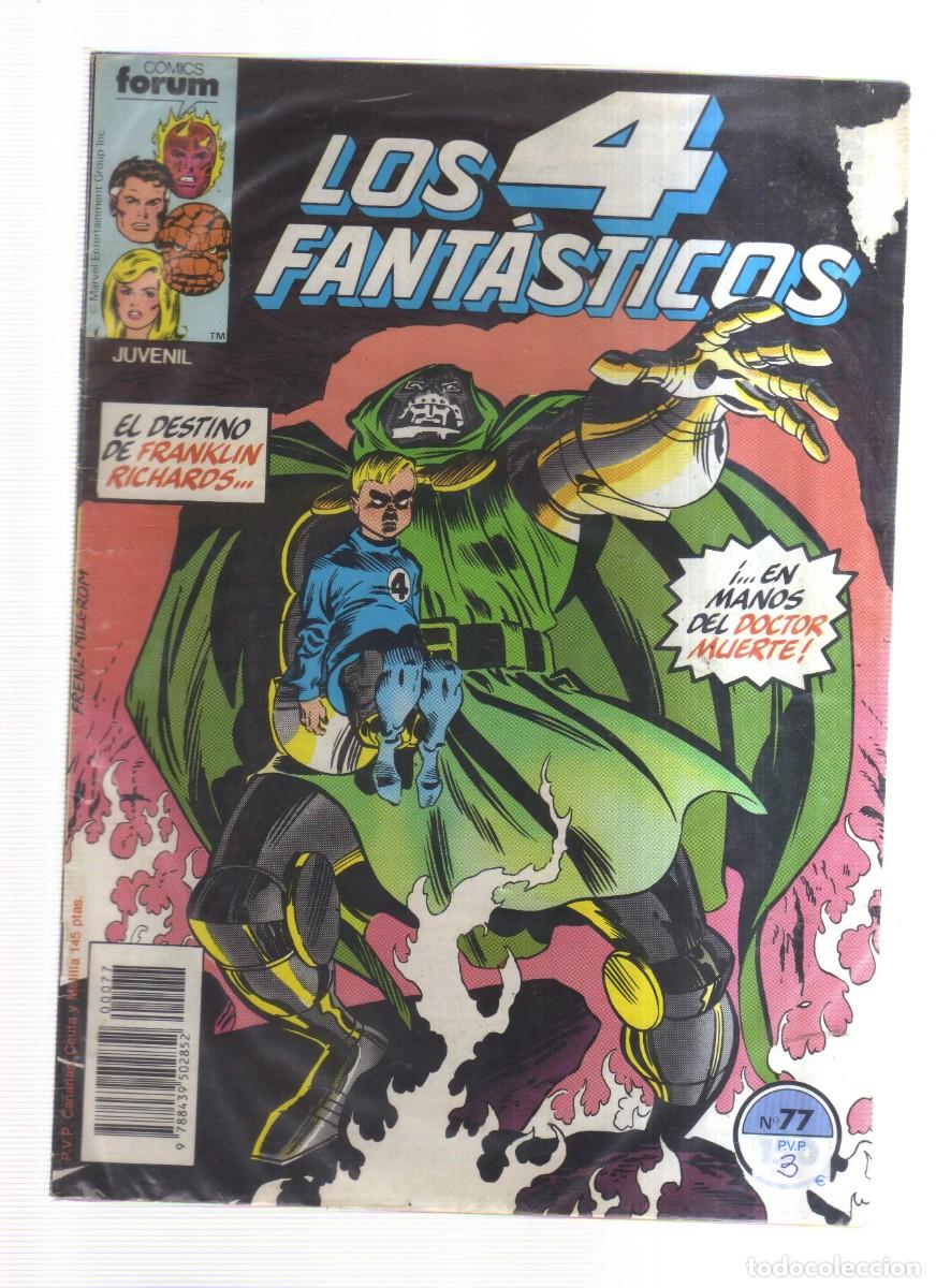 Tebeos: LOS 4 FANTASTICOS N,77 FORUM - Foto 1