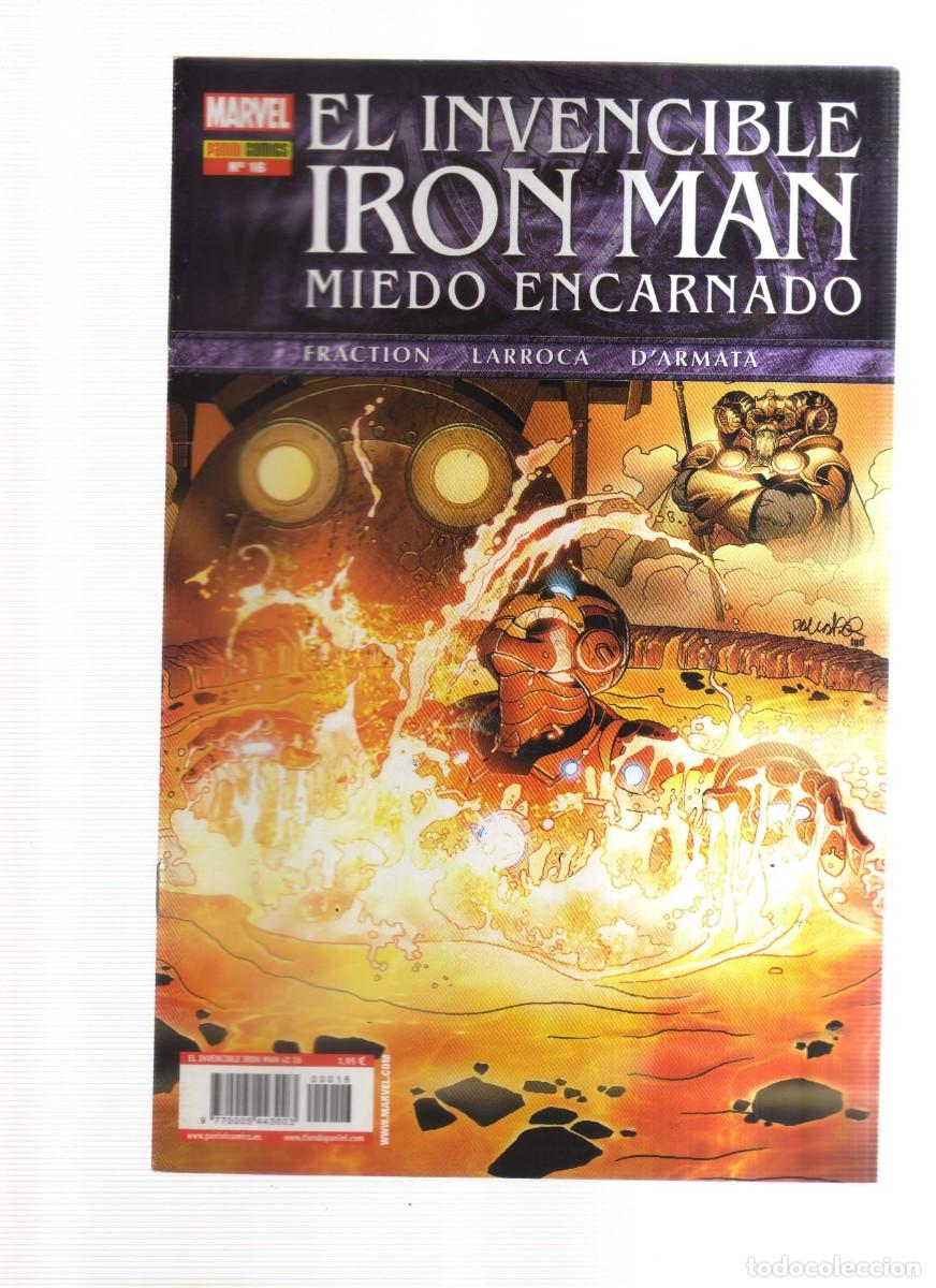 Tebeos: IRON MAN EL INVENCIBLE N,16 MIEDO ENCARNADO - Foto 1